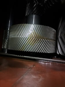 250 HP @ 900 RPM, Lufkin #T540AHH, gearbox reducer, 58.00 :1 ratio, 1.5 service factor