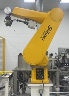 Staubli, RX160, 6 Axis Articulating Arm Robot, w/ Control, 74.8" reach, 30.8 lb. 14 kg payload,