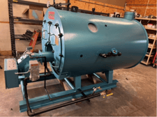 30 HP Superior #4-X-156, firetube boiler, nat gas, warranty, 1992