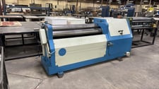 48" X 1/4" Americon #SP-D-4-160, Plate Roll, 48" bend, 6.3" roll diameter, 14 FPM, 6 HP rotate, 4 HP adj, 208