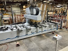 Weeke #Optimat-BHC-Venture-2.5, CNC Router, 141.5" X, 54.2" Y, 9.8" Z, table supports, pneu panel lifters &