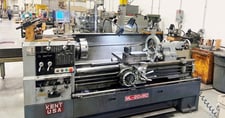 20" x 60" Kent USA #ML-2060T, precision lathe, 3-jaw 10" chuck, 2-Axis AcuRite digital read out, 2008