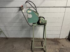 1" x 42" Burr King #562, pedestal belt sander, 3/4 HP, 1725 RPM