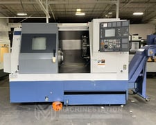 Mori Seiki #SL-300A, CNC turning center, 28" swing, 12" chuck, 3-jaw, 3.4" bar, 16.5" dia., 27.9" lgth, 31.5"