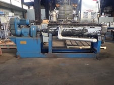10" x 6' Porcupine Processor, Holoflite Dryer, Stainless Steel, (2) 8" Openings, 4" x 8" Bottom End