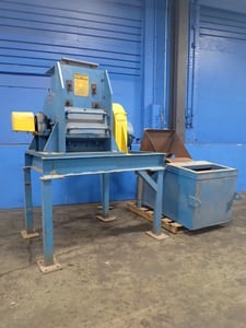 15" x 18" Mitts & Merril #13-CSD, Hog Mill, Jacketed Chamber, 100 HP, 230/460 V