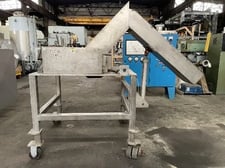 Jersey Crusher #1717SSLB, Dual Shaft Delumper, Stainless Steel, 15 HP, 230/460 V