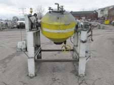 Abbe, Double Cone Vacuum Dryer, 10 cu.ft., 2 HP, 208-230/460 V