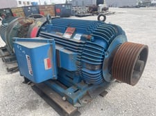 250 HP 1800 RPM Reliance, Frame 449T, TEFC BB, 460 Volts