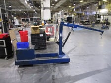 .5 Ton, T & S Equipment (Vestil) #CBFC-1000, engine crane with 3 boom positions