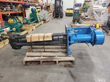 50 GPM @ 51' TDH, Weir #1.5SR25160P, vertical submerisble pump with 7.5 HP motor