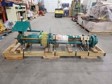 40/100 GPM @ 25/31' TDH, Nagle #TWO-RS-80-OR, 2" cantilever slurry pump, 5 HP