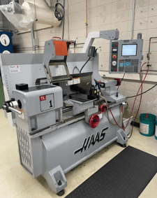 Haas #TL-1, CNC toolroom lathe, 2-Axis, 20" swing, 8" chuck, manual 5" C collet closer, 2004