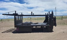 Truck bed with Tommy gate