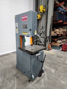 20" Roll-In Journeyman #95001JM, vertical band saw, tilting table