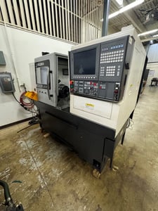 Okuma #Genos-L3000EXM, CNC lathe, OSP-P300LA-e, 20.4" swing, live milling, chip conveyor, 2018