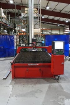 Dynatorch #XLY 5' x10 Plasma, Thermal Dynamics UltraCut 100, iCNC XT2 Automation Process Control, down draft