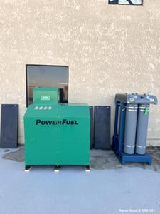 5 HP PowerFuel #BE-10-Series, Reciprocating Compressor, Natural Gas Fueling Station, 3-stage 230 V., 1350