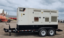 200 KW Caterpillar #XQ200, Trailer Mounted, sound attenuated enclosure, 120/240/208/277/480 Volts, 3266