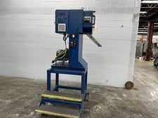 4" Strand pelletizer, 5 HP, 32 knife rotor, helical rotor type, 78" infeed height