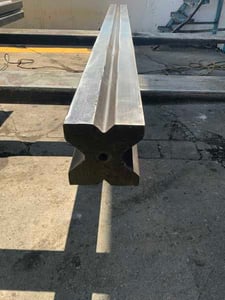 149" L, 4-Way press brake die, 4-3/4" die width, 4-3/4" die height