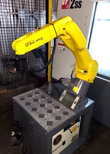 Haas, 7KG-Robot-Package-1, W/ Fanuc LR-Mate-200iD-7L Robot Arm, 6 axis, pedestal, Fanuc R-30iB Mate Plus