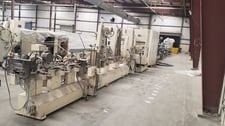 Delle Vedove #SPL/11, 4 sided Linear Sander, w/ Bottom Sanding Unit, 2000