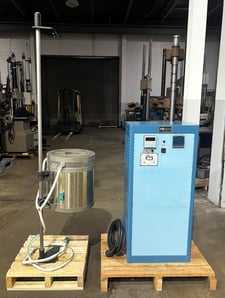 16" width x 4" D x 18" H ATS #3320, high temperature testing furnace, 1700°C, 208 V., 1 phase