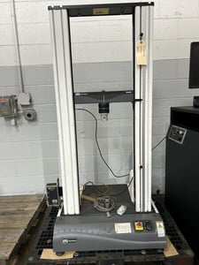 1125 lbf (5kN) Instron #3365 (Bluehill Universal software), 47" tension testing opening, 16.5" x 6" table