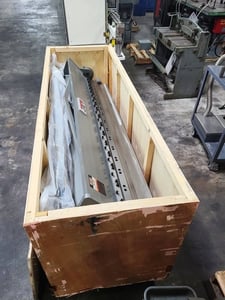 12 gauge x 6' Jet #BP1272, box & pan brake, never used still in original shipping crate