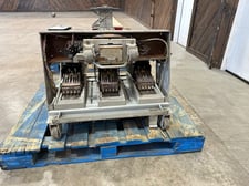 4000 Amps, Westinghouse, DB100, motorized electronic breaker, 3 wire/poles, 600 Volts