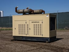 100 KW Generac, Natural gas industrial generator, 120/240 Volts, 2000