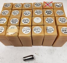 Nikken #SK10 & SK16, metric collets, (23 available)