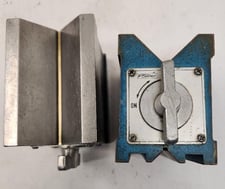 V-Block, Fowler #52-585-075, 3-7/8" height magnetic, (2 available)