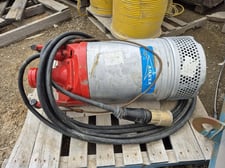 Flygt, suberisble pump, 30 HP, 202' hear, 575 V., like new