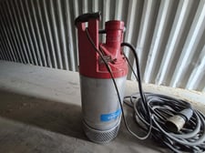 Flygt #2670.181-0043, suberisble pump, 27 HP, 600 V.