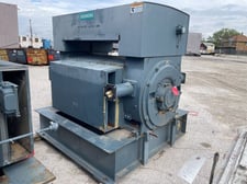 1500 HP 720 RPM Siemens, Frame 6813Z, WPIISB, 4000 Volts