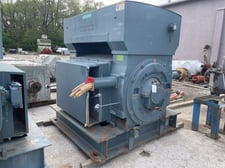 3000 HP 900 RPM Siemens, Frame 8010Z, WPIISB, 4000 Volts