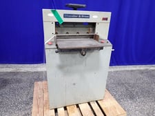 Chandler & Price #19, Paper Cutter, 19.5" capacity, 1 HP, 3450 RPM, 115 V