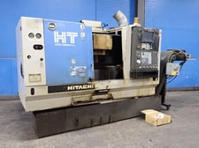 Hitachi-Seiki #HT-23J, CNC Lathe, Chip Conveyor, Seicos J Multi Control, Multiposition Tool Changer
