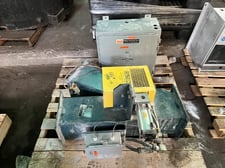8" Pebco #SBD.8.PA.30-OS-34-NWM, Single Blade Diverter Valve, carbon steel, pneumatically operated, 8" x 8"