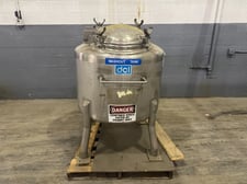 100 gallon DCI, Tank, Stainless Steel