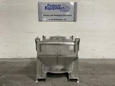 Matcon, IBC Tote, Stainless Steel, Stackable, 750 liter capacity