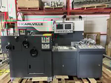 Seaming Machine, Karlville #K2-Plus-Seamer, shrink sleeve, 3" core diameter, 5-400 MPM, 2021