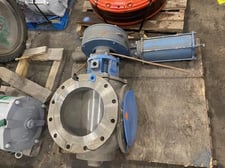 12" Dezurik, Stainless steel pneumatic valve