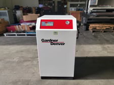 250 cfm, 300 psi, Gardner Denver #XGNC250A500-FP, refrigerated air dryer, R404a refrigerant, 230 V.
