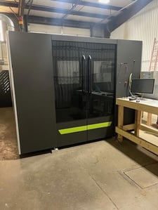 Bystronic #ByCut-Eco-3015, 6000 watt fiber laser, 5' x 10' table, Flying Optic, 122" X, 62" Y, 4" Z, 2021