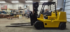 15500 lb. Hyster #S155XL2, fork positioners, automatic, 3-stage mast, 1999