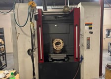 Samsung #SX-4000, CNC horizontal machining center, Fanuc Series 31B, 22" X, 22" Y, 27.1" Z, 15000 RPM, 60