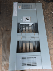 1200 Amp. Eaton, PRL4X, panelboard, 120/208 Volts 3 phase 4W MCB PDG53M1200E4RN, panel new surplus, new open